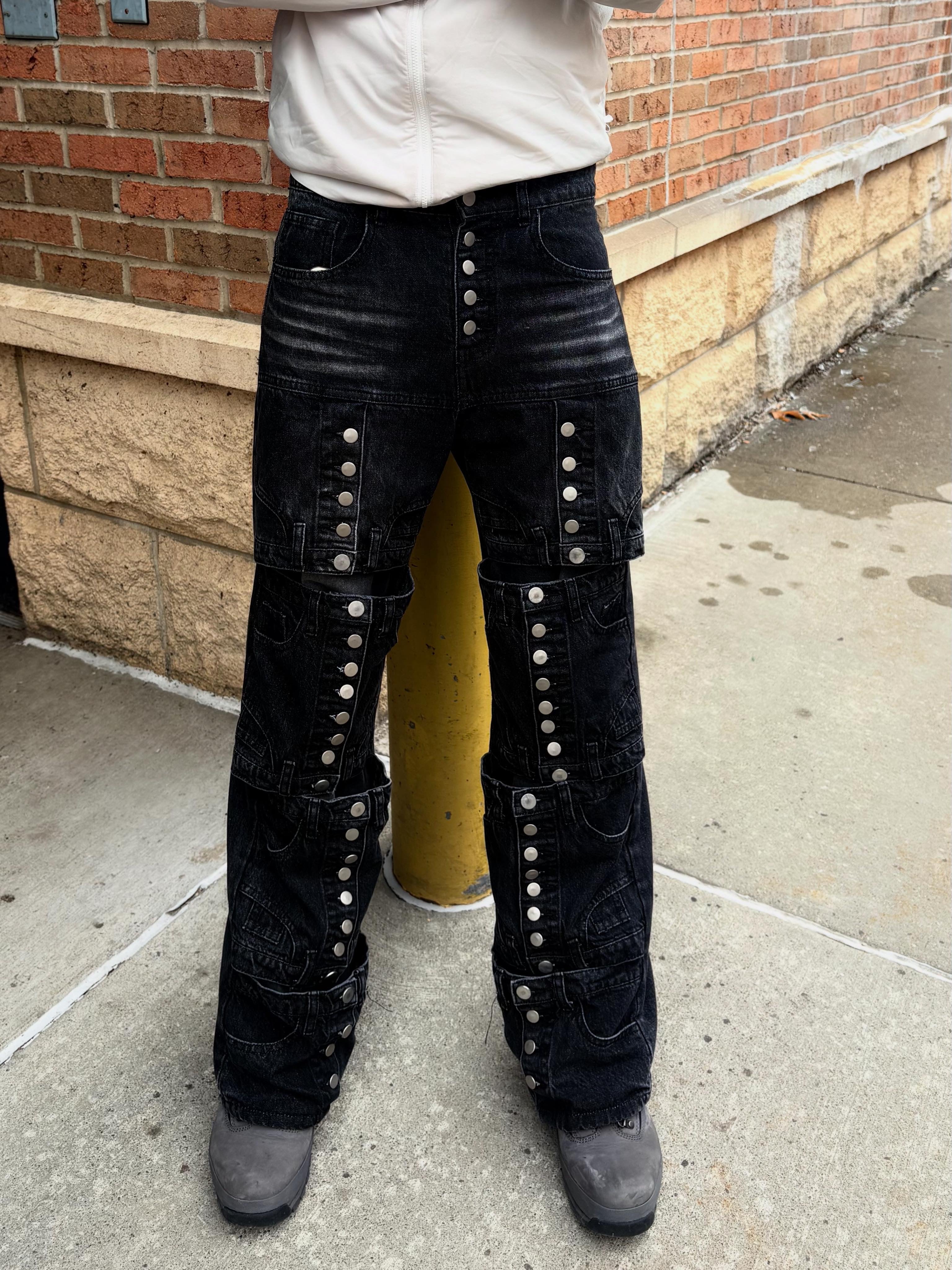 Multi-Button Denim