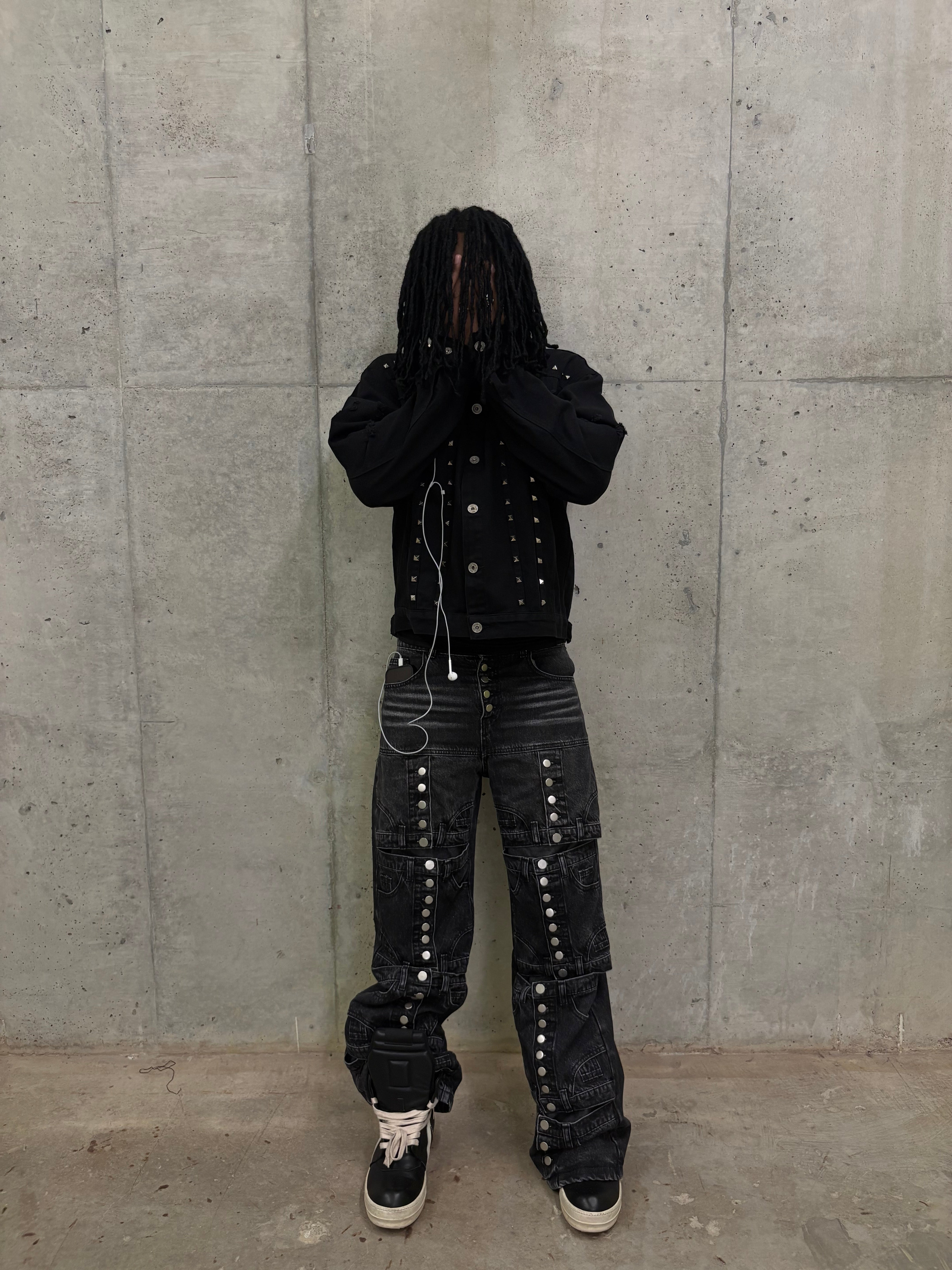 Multi-Button Denim